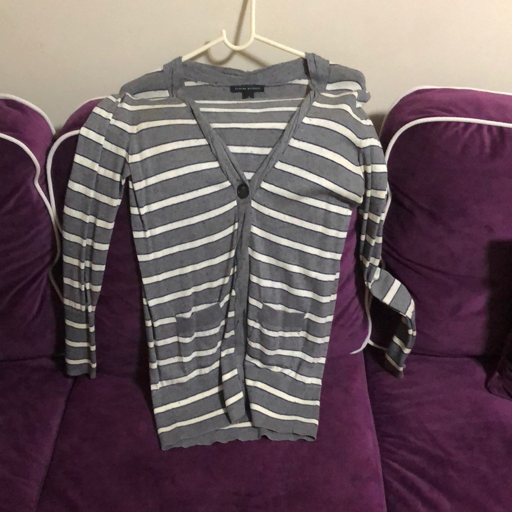Stripped Banana Republic Sweater